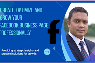 create, optimize and grow facebook business page
