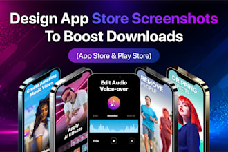 design app store screenshots to boost downloads
