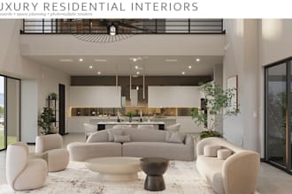 design your luxury home interior with layouts and 3d renders