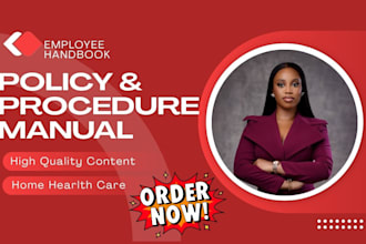 write home care policy and procedure manual for licensing approval