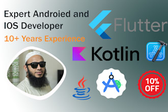 build, design ui, update and bug fix flutter mobile app