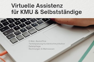 virtuelle assistenz für administration und support
