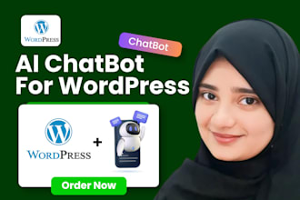 develop ai chatbot for wordpress website ai chatbot support