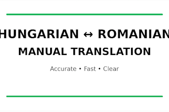 translate hungarian to romanian messages and emails  fast