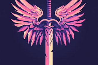 do a fantasy game logo
