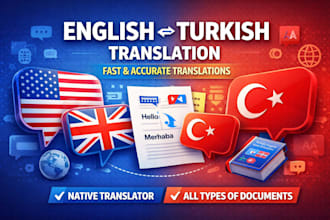 translate english to turkish and turkish to english