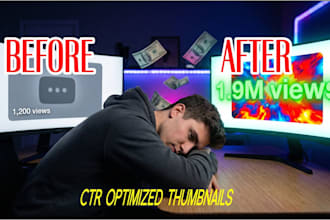 design youtube automation thumbnail design