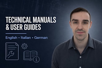 translate technical manuals and user guides
