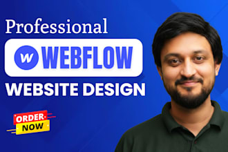 design, redesign, or develop webflow webiste, figma to webflow