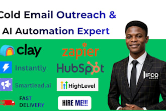 clay com instantly ai cold email outreach lead generation