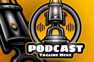 do modern creative exclusive podcast logo