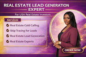 do real estate cold calling skip tracing and lead generation