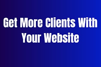 design a wix website that converts visitors into clients