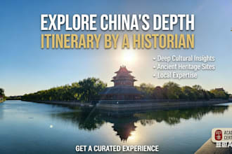 design a china travel plan focusing on historical sites