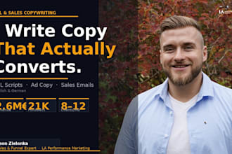 write a high converting vsl script or sales copy