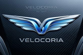 make sleek automotive logo design for modern car brands