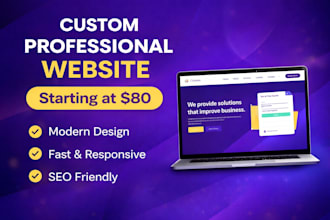 build a modern responsive website
