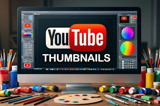 design viral eyecatching you tube thumbnail