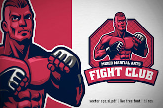 do modern creative super wrestling logo