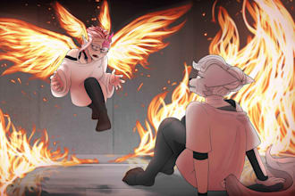 draw oc, fanart illustrations