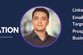 do linkedin lead generation and email list building