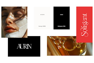 design a luxury brand identity for premium and lifestyle brands