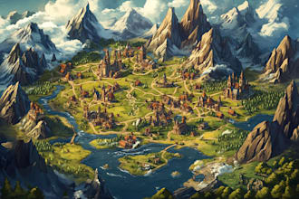 create your fantasy city map