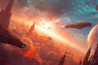 design sci fi illustration and sci fi sci fi illustration