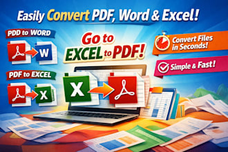 pdf to word or word to pdf word to excel