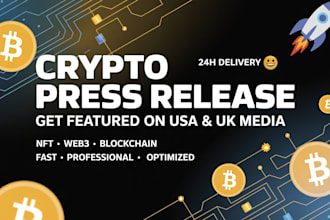distribute your crypto press release to USA and UK media outlets fast