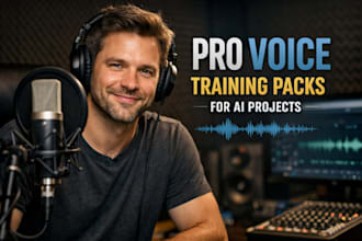 record voice training packs for ai projects