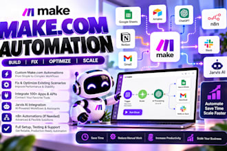 make com automation made com make automation fix make com expert  jarvis ai n8n
