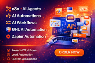 do n8n ai agents ai automations ai workflows ghl ai automation zapier automation