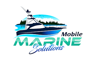 make an eye catching lake logo for cabins, lodges, and resorts