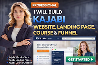 build kajabi website kajabi landing page kajabi course setup kajibi sales funnel