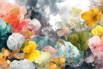 paint watercolor illustration and watercolor art