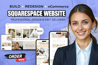build squarespace website design squarespace redesign ecommerce website