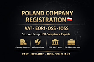 do poland company registration vat eori oss ioss with fiscal representative