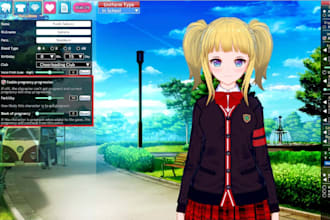 make high quality koikatsu characters from your ideas or references