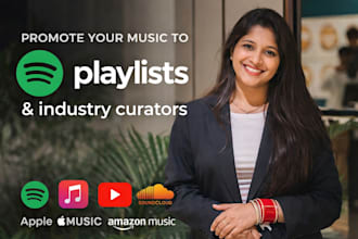 promote your music to spotify playlists and industry curators