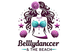 create a fun and vibrant beach logo for your brand