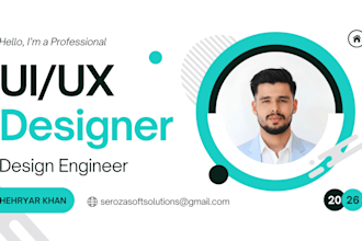 create mobile app,UI UX, saas apps and web designs