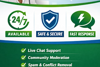 be your professional chat moderator