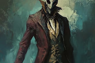 do horror character design