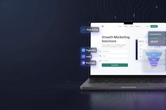 build your landing page and meta pixel setup