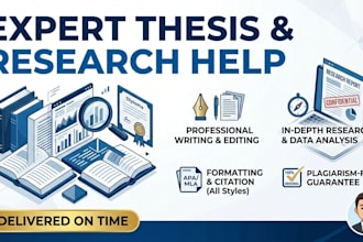edit and proofread your thesis professionally