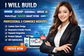 build imweb sixshop godo mall wegic ai makeshop naver smart store cafe24 seo
