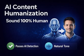 humanize ai content and rewrite it professionally
