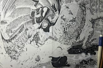 ink your manga professionally