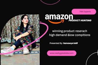 amazon fba product hunting and private label research expert